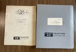 Lot Of Vintage Teletype Technical Manuals Model 28 Automatic & Bulletin 256. Fixed Price $31.20.