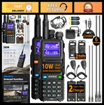 Baofeng Handheld Ham Radio Walkie Talkies 2 Pack With Noaa Weather. Fixed Price $104.99.
