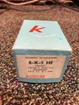 6-K-9 Filament Transformer Allied Radio Nos. Fixed Price $37.75.