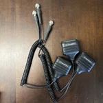 Lot Of 3 Motorola NTN4849A Speaker Palm Microphone Two-way Radio Push Talk. Fixed Price $39.00.