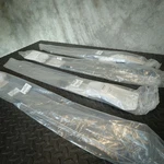 4-PACK Of Larsen LM406C Uhf Whip Antenna 406-420 Mhz Nos. Fixed Price $109.99.