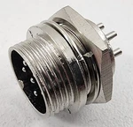 Workman C-6P Replacement 6-PIN Cb Radio Microphone Panel Jack Mount C6P. Fixed Price $9.95.