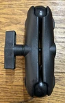 RAM-101U-ZE1 R-a-m Double 1" Ball Mounting With Two Round Plates System Zebra. Fixed Price $35.00.