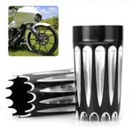 Aluminum Cnc Cut Black Fork Boots Cover Harley Touring 1980-UP Road King. Fixed Price $62.00.
