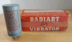Nos Radiart Vibrator 6513 Original Box. Fixed Price $19.99.