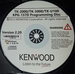 Kenwood KPG-137D Software Version 2.20 For TK-2000/TK-3000/TK-U100. Fixed Price $25.99.