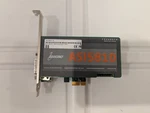 Audioscience ASI5810 Pcie Lp Broadcast Sound Card Aes Digital & Balanced Analog. Fixed Price $449.99.
