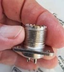 Lot Of 2 Nib UG-103 Amphenol Twinax Female Panel-mount Connectors For SP-600. Fixed Price $27.00.