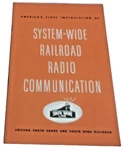 June 1949 Chicago South Shore And Bend Radio Communication Brochure. Fixed Price $30.00.