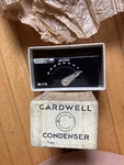 Cardwell Condenser Ham Amateur Radio Tuning Part BK-7-B Nos Vintage Relay Box. Fixed Price $45.00.