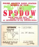 Ham Radio Qsl Qso Postcard SP9DOW, Bystra Ska, Bielsko-bia Poland. Fixed Price $16.99.