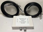 Motorola Microphone Switch Two Radios 2 8 Pin Flat Cdm GM300 Maxtrac, Etc. Fixed Price $34.95.