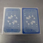 2 Sets Vintage General Electric Medical Systems Plastic Playing Cards. Fixed Price $15.00.