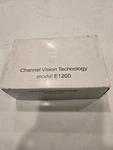 Channel Vision Technology Model E1200 Video Modulator. Fixed Price $49.00.