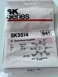 Series SK3514 Ic Operational Amplifier 500MW 36V Nos Factory Sealed. Fixed Price $14.99.