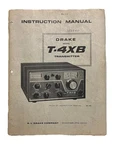 C.1968 Drake T-4XB Transmitter Instruction Manual R.l. Company. Fixed Price $25.00.
