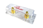 Audiopipe Heavy Duty Ane Anl 24 Kt Gold Finish Fuse Holder Block CQ-1100. Fixed Price $10.20.