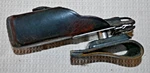 Motorola Radio Black Leather Belt Carry Case NTN8386B + Swivel Loop. Fixed Price $28.50.