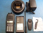 Motorola HT1250 Ls+ Uhf 403-470 32 Channel Conventional Full Dtmf Keypad Tested. Fixed Price $260.00.