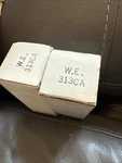 Lot Of 2: Western Electric 313CA Voltage Regulator Vacuum Tube Nos. Fixed Price $25.00.