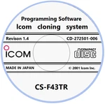 Icom CS-F43TR Revision 1.4 Programming Software For IC-F43TR. Fixed Price $25.99.