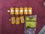 9-PCS 22-1568 10 Mfd 475V Zenith Sprague Electrolitic Axial Capacitor D70941. Fixed Price $90.00.