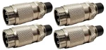Lot Workman C4P4M Cb Radio Microphone Adapters 4-PIN Cobra To Midland. Fixed Price $36.95.