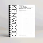 Kenwood TS-850S Transceiver Instruction Manl. Fixed Price $19.00.