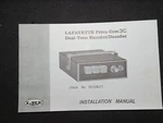 Lafayette Priva COM3C Owners Manual Dual Tone Encoder Decoder Original. Fixed Price $49.99.