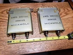 2 Vtg Micamold Pio Capacitors 8UF 1000VDC Mil Spec Paper Oil Ham Tube Amp Radio. Fixed Price $34.95.