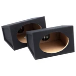 Car Audio Custom 6" 9" Sealed Hi Quality Pair Speaker Enclosure Unloaded Box. Fixed Price $38.95.