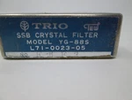 Kenwood Trio YG-88S Ssb Crystal Filter L71-0023-05 For Ham Radio Transceiver. Fixed Price $44.99.