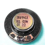 (2) Miniature 8 Speakers Water Resistant Mylar Cone 1 " (29 Mm) Diameter. Fixed Price $8.95.
