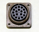 CA3102R20-29S Vintage Itt Cannon Mil Style Circular Bulkhead Connector 17 Place. Fixed Price $11.95.