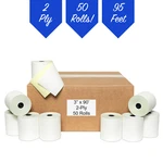 3" X 95' Ply White/canary Paper Rolls For Epson TM-U210AR TM-U210B TM-U220 New. Fixed Price $54.99.