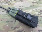 Tactical Assault Gear Black Mbitr Prc Radio Pouch Molle Bungee Clip Retention. Fixed Price $29.99.