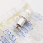 Kings Usa Rf Male Coax Connector, Silver, UG-536B/U, Fits RG-58. Fixed Price $11.95.