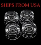 Lp Guitar Usa Fine Spline Speed Dial Control Knobs For Cts Pots Transparent. Fixed Price $12.99.