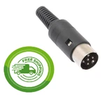 (1X) Philmore ETA4 5 Pin Din Male Microphone In-line Connector Plug. Fixed Price $6.97.