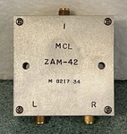 Mini-circuits ZAM-42 Rf Coaxial Frequency Mixer Wideband 1.5-4.2GHZ 50MW. Fixed Price $24.00.