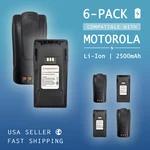 6X Li 2500MAH Round Battery For Motorola Radio NNTN4497 CP150 CP200D PR400 EP450. Fixed Price $119.00.