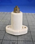 Ef Johnson #20 Porcelain Stand Off Lighthouse Ceramic High Voltage Insulator 2". Fixed Price $16.99.
