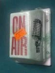 Nos Kenall/mpg Air Studio Warning Light With Shure Micreophone Sides. Fixed Price $49.95.