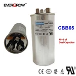 Dual Run 40/5 Mfd 370VAC Electric Motor Oil Filled Capacitor Uf Hvac 40-5. Fixed Price $11.95.
