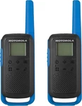 Motorola Solutions T270 Two-way Radios Black W/ Blue Pack. Fixed Price $64.99.