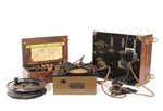Historic 1918 Us Signal Corps Air-to-ground Wireless Radio Communications Outfit. Fixed Price $4250.00.