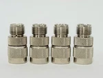 4X UG-146/U N-type Plug Uhf Jack Adapters Set Of Four UG146/U. Fixed Price $39.95.