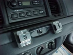 Havis C-mcb-cv Dual Mic Clip Dash Mount Bracket 95-11 Crown Victoria Police Cvpi. Fixed Price $150.00.
