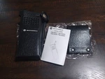New, Motorola PMLN5657A Leather Radio Holder Holster Swivel Loop 5658 5659. Fixed Price $13.99.