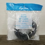 Radio Shack 20' RG58 Rf Coaxial Cable W/ PL-259 Connections 52-OHM Old New Stock. Fixed Price $25.00.